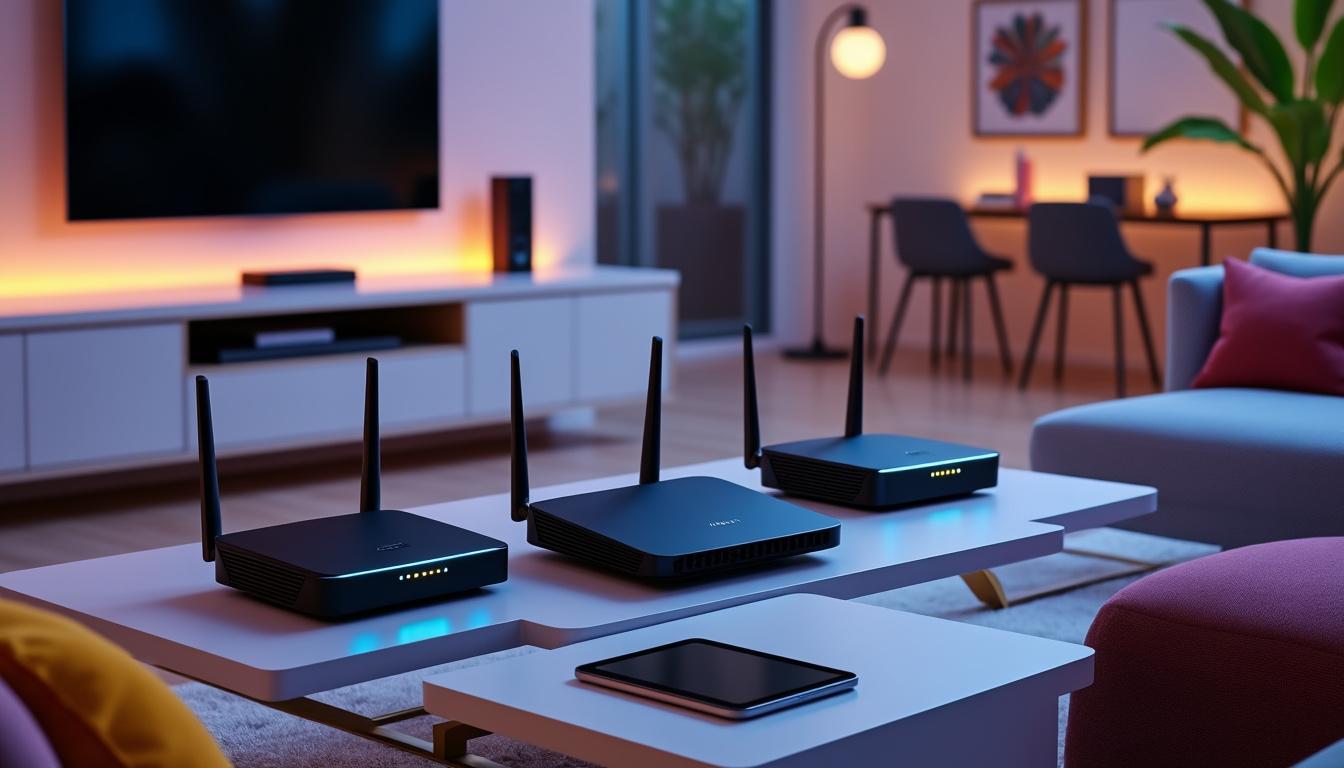 découvrez notre sélection des meilleurs routeurs wi-fi 6 pour optimiser la connexion de votre maison ultra-connectée, avec des modèles performants, rapides et adaptés à tous vos besoins numériques.