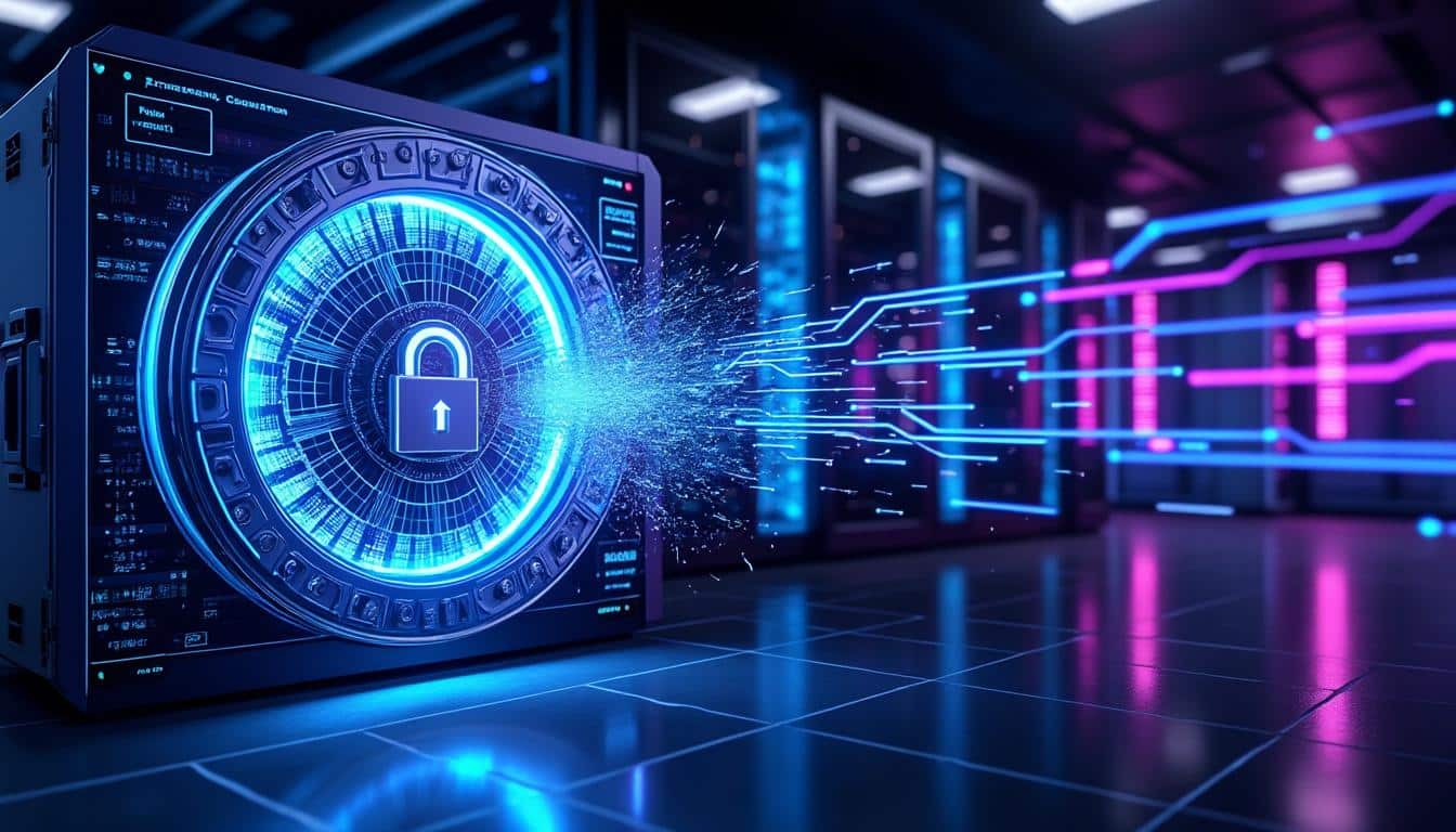 découvrez comment l'informatique quantique remet en question la sécurité des protocoles de chiffrement utilisés dans les transactions bancaires et les enjeux pour la protection des données financières.