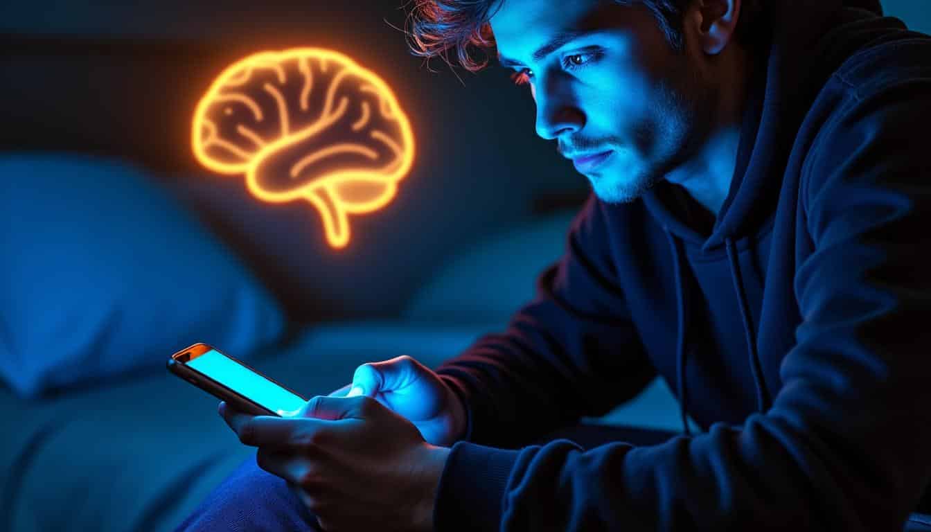 découvrez comment l'exposition à la lumière bleue peut perturber la production naturelle de mélatonine et affecter votre sommeil et votre bien-être.